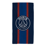 1 x RAW Customer Returns PSG Remixed Bath Towel 100 Cotton OEKO-TEX 75x150 cm Boy Print Blue - RRP €29.06