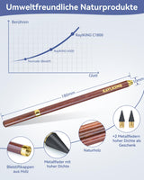 1 x RAW Customer Returns RaylKING Eternal pencil in a noble gift box, without sharpening, lasts for 100 pencils - RRP €15.12