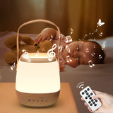 1 x RAW Customer Returns One Fire Night Light Baby Breastfeeding Light Dimmable, 12 White Noise Machine Baby Night Light, 16 Colors AUTO Timer Night Light Children Breastfeeding Light Night Light Baby, White Noise Sleep Aid Babies - RRP €29.99