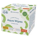 3 x Brand New Aqua Wipes Essentials Baby Wipes - Vegan, Sensitive, Plastic-Free, Biodegradable Wipes with 99.3 Water, Suitable for Newborns Pack of 12 x 56 Wipes, 672 Wipes  - RRP €80.97