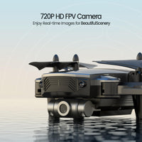 1 x RAW Customer Returns DEERC D20 Mini Drone for Kids with 720P HD FPV Camera, Foldable RC Quarcopter for Boys Girls with Altitude Hold, Headless Mode, One Key Start, Tap Fly, 3D Flips, 2 Modular Batteries - RRP €50.99