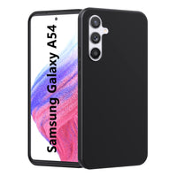 2 x Brand New AOKUMA Case Compatible with Samsung Galaxy A54 5G - Black Soft TPU Case Slim Phone Cover Anti-Scratch Anti-Fingerprint Drop Protection  - RRP €40.8