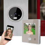 1 x RAW Customer Returns Video door intercom doorbell, video doorbell, 3 inch night vision video doorbell access system door camera with 105 wide angle for home office apartment - RRP €42.99