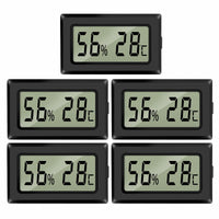 1 x RAW Customer Returns EEEKit 5-Pack Mini LCD Digital Thermometer Hygrometer, Temperature Meter Humidity Meter Humidity Tester for Greenhouse Cars Home Office - RRP €12.99