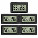 1 x RAW Customer Returns EEEKit 5-Pack Mini LCD Digital Thermometer Hygrometer, Temperature Meter Humidity Meter Humidity Tester for Greenhouse Cars Home Office - RRP €12.99