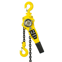 1 x RAW Customer Returns OUUTMEE 0.75T Chain Hoist Manual Arm Chain Hoist Locking Arm Block 1500 KG Chain Hoist With Pulley For Storage Garages - RRP €59.48