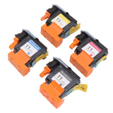 1 x RAW Customer Returns HEEPDD 4 Pack Printhead Replacement Set for HP Designjet Printers 100 110 111 500 510 800 813 850 Magenta Black Cyan Yellow  - RRP €45.55