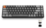 1 x RAW Customer Returns YINDIAO K68 60 Wireless Mechanical Gaming Keyboard, Bluetooth 5.0 2.4 GHz, Compact 68 Keys Mini Keyboard with Dual Mode Receiver, Hot Swap Capable, Energy Saving, Blue Switch, for PC Dark Gray  - RRP €49.99