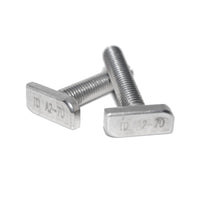 1 x RAW Customer Returns Hammer head screws M8X53 stainless steel 20 pieces made of A2 stainless steel, type 28 15, photovoltaic and solar installation - RRP €24.64