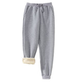 2 x Brand New CM C M WODRO Women s Warm Sherpa Jogging Bottoms Winter Thermal Fleece Thick Trousers Women Drawstring Sports Trousers Lined Sweatpants with Pockets 2XL, Light Grey  - RRP €56.4