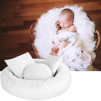 1 x RAW Customer Returns Camidy Newborn Photography Props Donut Pillow Prop 3 Small Posing Pillows Baby Photo Posing Aid Pillow Photo Shooting Set - RRP €29.23