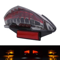 1 x RAW Customer Returns JFG RACING Motorcycle Tail Light Integrated LED Brake Signal Lights For F650 Dakar F650 GS F650 ST F800 S F800 ST F800 GT F800 R R1200 GS R1200 GS Adventure R1200 R - RRP €60.99