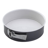 1 x RAW Customer Returns Dr. Oetker springform pan 26 cm EXCLUSIVE, baking pan with cut- and scratch-resistant flat base with enamel seal, round cake pan with ring made of sheet steel color gray-brown cream  - RRP €30.76