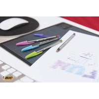 1 x RAW Customer Returns BIC Cristal Fun Ballpoint Pens Broad Tip 1.6 mm - Assorted Colors, Box of 20 - RRP €9.89