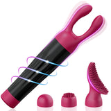 2 x RAW Customer Returns Mini vibrator with 4 removable pleasure caps - ORSLUM Candy, vibration for women s clitoris for targeted stimulation, small vibrator with memory function 10 powerful vibrations, sex toy - RRP €25.4