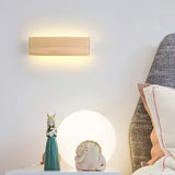 1 x RAW Customer Returns Martll wall light LED wooden wall lamp indoor wall lighting for bedroom hallway corridor stairs living room interior lighting warm white night light 22cm  - RRP €35.4