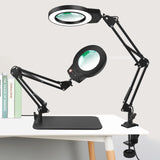 1 x RAW Customer Returns Magnifying glass with light and stand, 2-in-1 magnifying glasses with light, magnifying glass with light 100x magnification LED magnifying glass lamp, workplace lamp desk lamp, reading magnifying glass with light - RRP €59.99