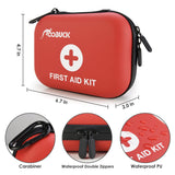 1 x RAW Customer Returns First Aid Kit, First Aid Kit, First Aid Bag for Family, Indoor, Outdoor First Aid, Portable, Waterproof and Dustproof Red  - RRP €21.99