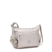 1 x RAW Customer Returns Kipling Women s Gabbie S Crossbody, Silver Metallic Glow , One Size - RRP €82.87