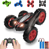 1 x RAW Customer Returns Pup Go 360 Spins Flips RC Stunt Car - Double-Sided 4WD High Speed 2.4GHz Remote Control Racing Car Toy for Kids, 360-Degree Rolling Rotation with LED Lights, Gift for Boys Ages 3 and Up - RRP €24.99