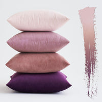 1 x RAW Customer Returns MIULEE velvet cushion cover 50 x 50 cm cushion cover purple series set of 4 sofa cushions velvet cushions decorative throw pillows couch cushions decorative cushions color gradient cover sofa cushion cover - RRP €28.26