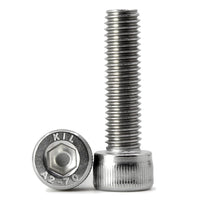 1 x RAW Customer Returns M8 x 45mm 15PCS Hex Socket Pan Screws According to Standard,304 Stainless Steel Fully Threaded Bolts - RRP €15.38