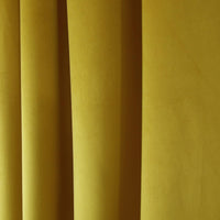 3 x Brand New FLYing Curtains - Curtains for the living room, bedroom - Opaque curtain with eyelets, velvet curtain, eyelet curtain - 1 piece - 145 x 250 cm - mustard - RRP €77.97