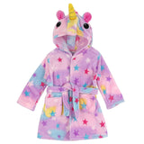 1 x RAW Customer Returns KAKU NANU bathrobe children s girls fluffy unicorn plush bathrobe dressing gown children s cuddly gift girls 4 5 years - RRP €23.99