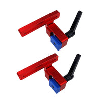 1 x RAW Customer Returns 2Pcs T-Slot Rail Stops T-Nut Stops 30mm Woodworking Tools - RRP €21.84