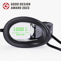 1 x RAW Customer Returns Holoswim 2s AR Smart Swimming Goggles, Anti-Fog Swim Goggles, Fitness Tracker, Displays Your Metrics, Compatible with Open Water Mode - RRP €139.0