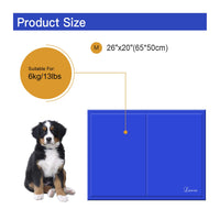 9 x Brand New Lauva cooling mat for dogs and cats, cooling mat for dogs and cats, cooling dog blanket, cold gel pad for home, cats and dogs, self-cooling mat blue for home and on the go - RRP €199.17