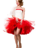 1 x RAW Customer Returns Gardenwed tulle skirt in red short women s carnival costume tulle skirt 50s red tutu skirt short ballet underskirt crinoline petticoat tutu tulle skirt red cosplay crinoline underdress red M - RRP €23.89