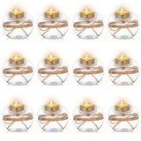 1 x RAW Customer Returns Sziqiqi Wedding Candle Holders, DIY Glass Candle Holders, Wishing Candle Holders, Dining Room Living Room SPA Yoga Meditation Supplies, 12 Pieces - RRP €29.83