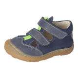 1 x RAW Customer Returns RICOSTA boys velcro shoes EBI, children s first walking shoes, width medium, loose insole, street shoes, casual shoes, nautic 170 , 25 EU - RRP €62.5