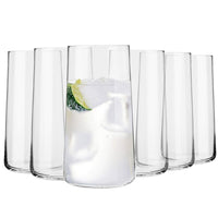 1 x RAW Customer Returns Krosno Glasses Water Juice Highball Glass Set of 6 540ML Avant-Garde Collection Ideal for the Home, Restaurant and Receptions Dishwasher safe - RRP €27.3