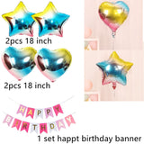 2 x Brand New Inflatable Number 16 Balloons, Rainbow Decoration, Birthday Decoration for Girl and Boy - RRP €38.4