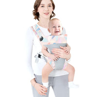 1 x RAW Customer Returns SERAPHY Baby Carrier, Embrace Cosy 4-in-2 Baby Carrier Ergonomic Adjustable Holder, Portable, Convertible, Front and Back - RRP €25.15