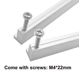 1 x RAW Customer Returns Qrity 10x furniture handles hole spacing 128mm door handles kitchen bar handle cabinet handles drawer handles kitchen cabinet handles for kitchen cabinets silver - RRP €25.1