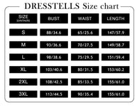 1 x RAW Customer Returns DRESSTELLS Women s Festive Cocktail Dresses for Wedding Dress Black Long Rockabilly Dresses Black XL - RRP €64.52