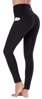 1 x RAW Customer Returns Ewedoos women s sports leggings with pockets, women s long running trousers, yoga trousers, sports leggings, opaque, soft - RRP €22.18