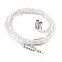 1 x RAW Customer Returns LINSOUL Tripowin Solstice 26AWG Silver Plated Copper HiFi IEM Cable for In-Ear Monitor for 7Hz Zero Dioko T2 T3 PLUS Wan er Cadenza QKZ HBB 2 Pin - 0.78mm, 3.5mm  - RRP €21.17