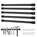 1 x RAW Customer Returns SDLDEER 5 Pack Magnetic Tool Holders, Magnetic Tool Strips, PVC Coated Magnetic Bar, for Garage Tool Organizer, 12  - RRP €22.8