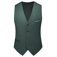 1 x RAW Customer Returns KUDMOL Men s Suit 3 Pieces Slim Fit Suit Business Wedding Formal Dinner Two Buttons Tuxedo Suit for Men Classic Blazer Vest Pants Set - RRP €116.96