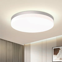 1 x RAW Customer Returns EASY EAGLE LED ceiling light flat, round ceiling lamp 4000k neutral white 36W 3600LM, modern bathroom lamp bathroom lamp ceiling kitchen lamp for bathroom hallway bedroom balcony living room kitchen basement 23cm - RRP €18.99