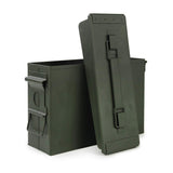 1 x RAW Customer Returns GUGULUZA ammunition box ammunition box tool box metal new ammo box waterproof, army green - cal.30 - RRP €28.02