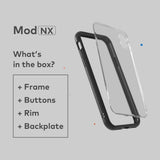 1 x RAW Customer Returns RhinoShield Modular Case compatible with iPhone XR Mod NX - Customizable shock-absorbing protective case in a slim design - 3.5 meter drop protection - Graphite - RRP €31.99