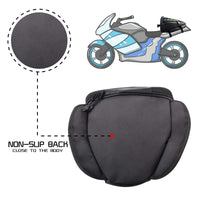 1 x RAW Customer Returns KATUR Motorcycle Rear Seat Tank Bag Multifunctional Waterproof PU Leather Storage Bag Saddlebag Motorcycle Back Seat Super Light Tail Accessories Bags -Black - RRP €24.99