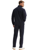 1 x RAW Customer Returns Morgenstern men s tracksuit house suit set jersey cotton polyester navy blue M - RRP €80.62