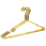 1 x RAW Customer Returns Metal Clothes Hanger, Qualsen 30 Pieces Clothes Rail, 42 cm Rose Gold Space-Saving Clothes Hanger Stainless Steel Clothes Hanger Wire, Clothes Hanger - RRP €31.21