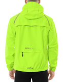 1 x RAW Customer Returns BALEAF Cycling Jacket Men s Rain Jacket Waterproof Breathable Hiking Jacket Windbreaker Outdoor Jackets Lightweight Windbreaker Trekking Rain Jacket Cycling Jacket Fluorescent Yellow L - RRP €59.14